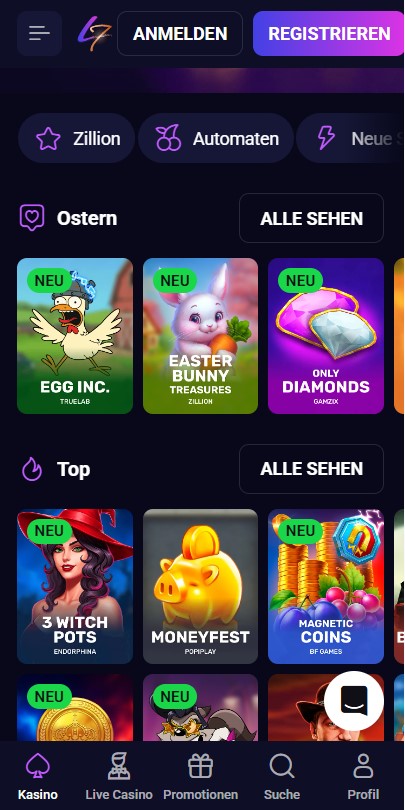 Lucky7even Casino