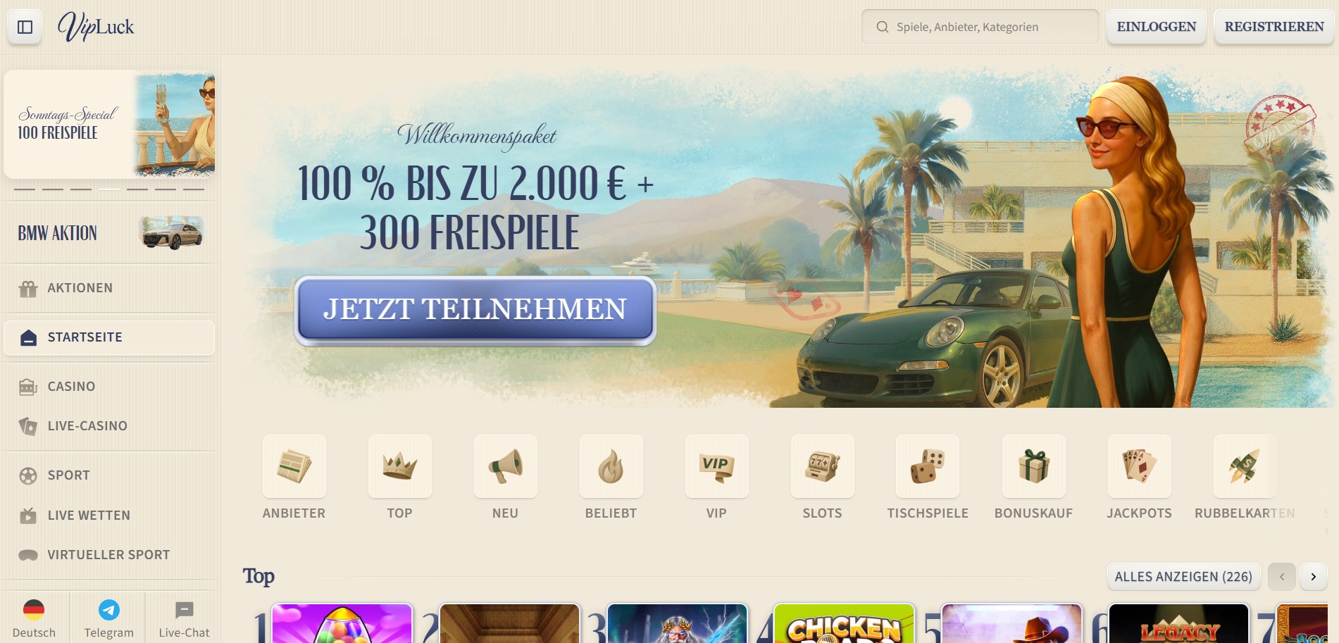 VIPLuck Casino